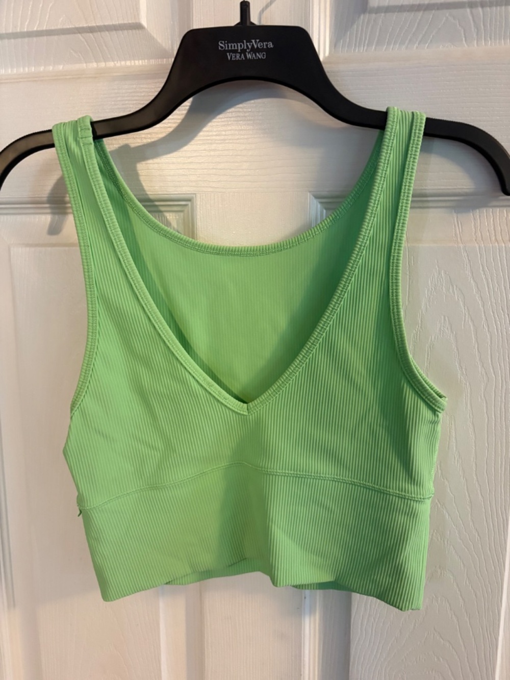Reversible Lime green Lululemon Tank top